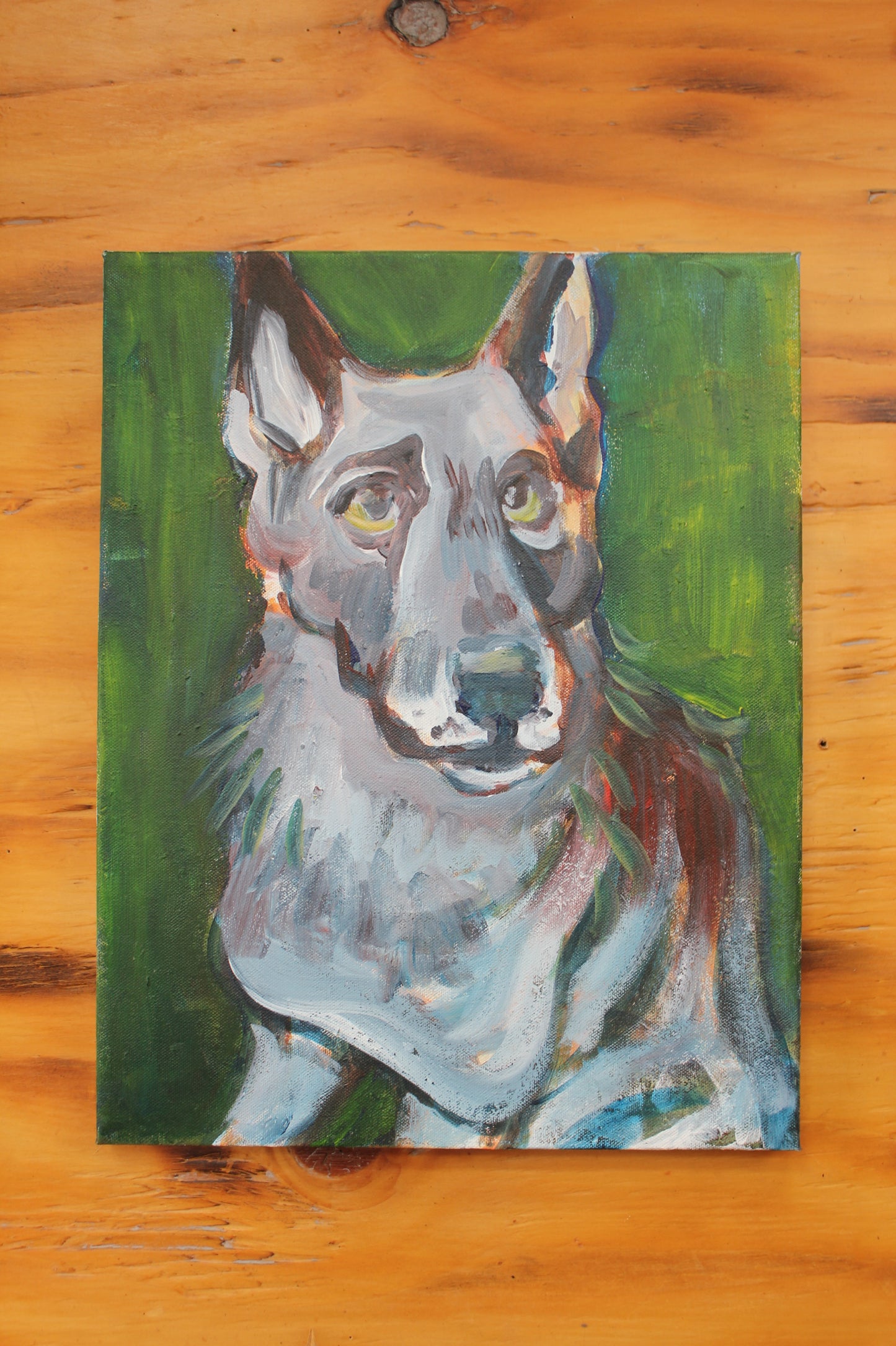 "Mr. Zeab" Original Painting by Aila Bally