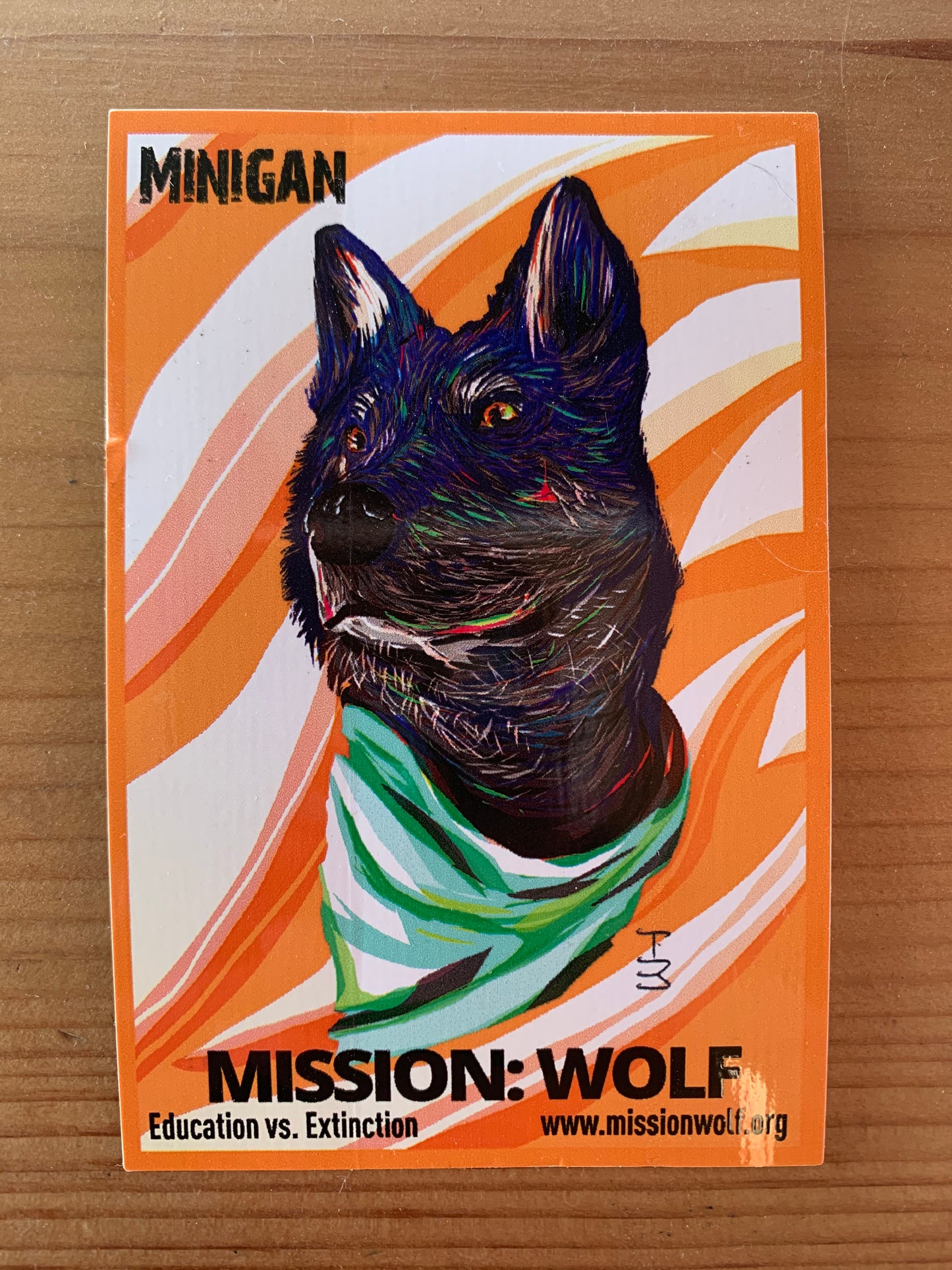 Minigan Sticker