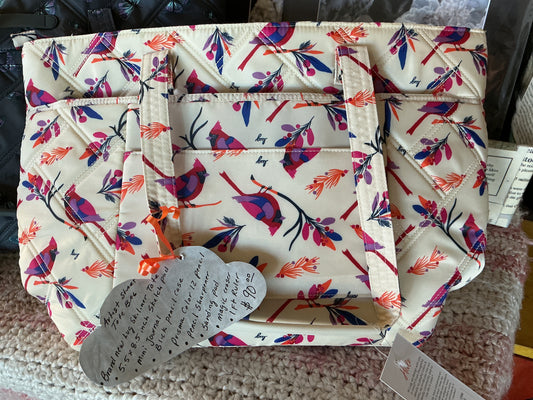 Artist start tote bag - bird design